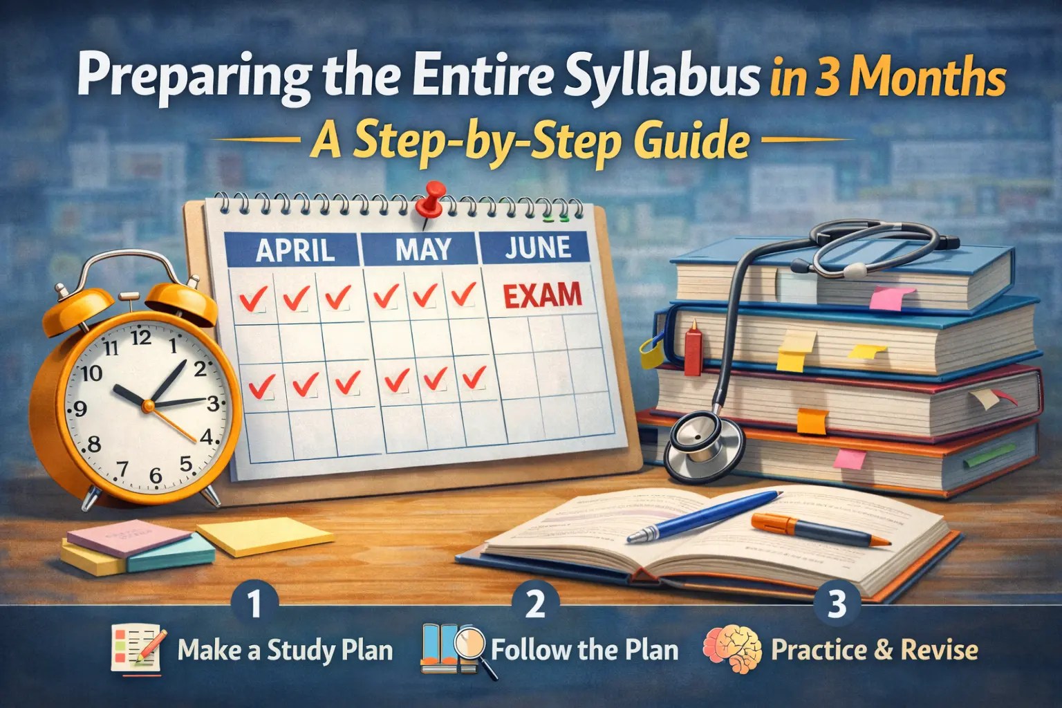 Preparing the Entire Syllabus in 3 Months — A Step‑by‑Step Guide